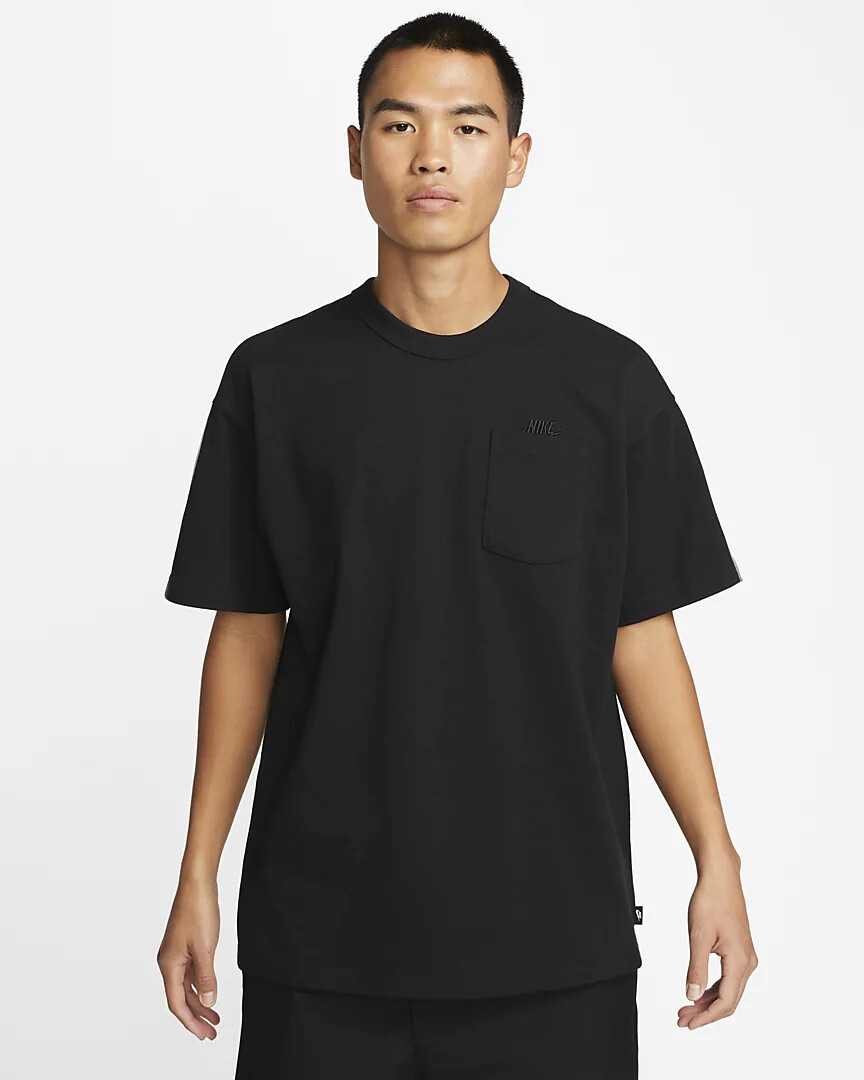 

Мужская футболка с карманом Nike Premium Essentials, черная/черная DQ9295-010, Черный, DQ9295-010