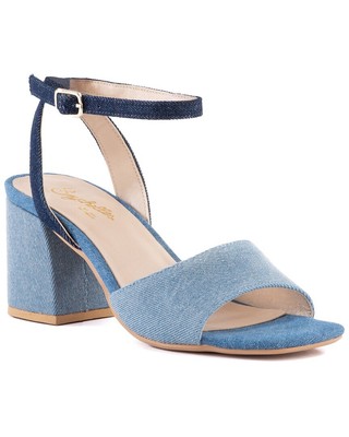 Seychelles Simple Pleasures Denim Heel Womens