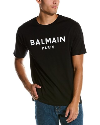 

Мужская футболка Balmain Paris, Черный, NA