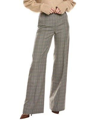 Шерстяные брюки Stella Mccartney Armidale женские черные 40