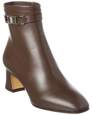 Женские кожаные ботильоны Ferragamo Rego