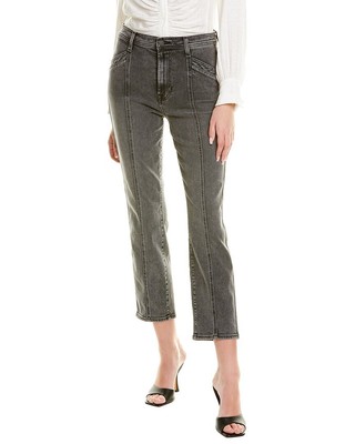 

7 For All Mankind Женские укороченные джинсы The Seamed Abbey, черные, Черный, NA