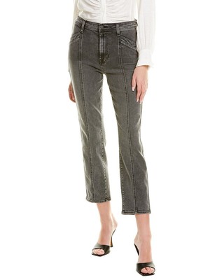 7 For All Mankind Женские укороченные джинсы The Seamed Abbey, черные 23