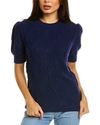 

Женский свитер из смесового кашемира Two Bees Cashmere Bluebell, Синий
