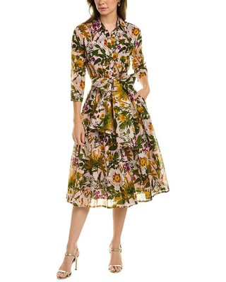 

Платье-рубашка Samantha Sung Audrey 4 женское, Goldenrod flower soft pink