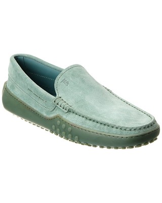 

Мужские замшевые лоферы Tods Pantofola Gommino, Salvia pallido, NA