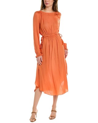 

Платье T Tahari с объемными рукавами, розовое, женское, Розовый