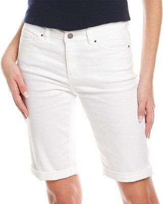 Короткие женские бермуды Jones New York Lexington белого цвета 2