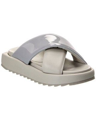 

Женские кожаные сандалии на платформе Gia Borghini Rosie, Grey, NA