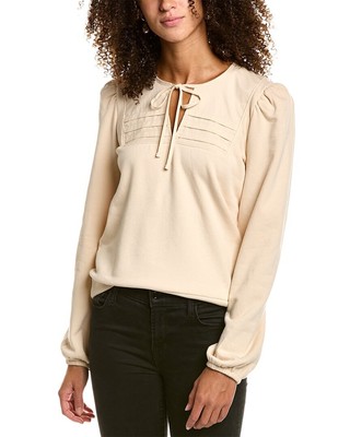 

Женский свитшот Nation Ltd Bonnie Bibbed, Белый