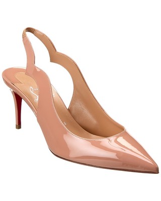 

Christian Louboutin Hot Chick Sling 70 Женские лакированные туфли-лодочки с открытой пяткой, NA