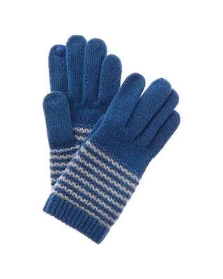 Технические перчатки Portolano Cable Cashmere женские синие