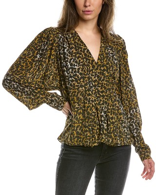 Isabel Marant Étoile Amirya Топ женский коричневый 40