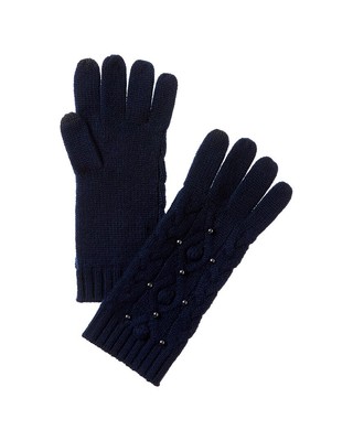 Женские кашемировые перчатки Forte Cashmere Pearl Cable