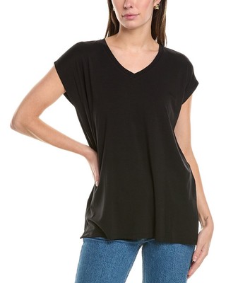Eileen Fisher Petite Boxy Top Womens