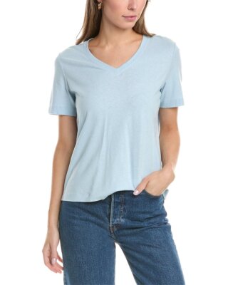 Женская футболка из льняной смеси Lafayette 148 New York James