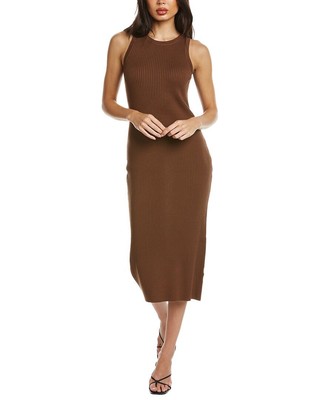 

Madewell Spice Up Платье-свитер миди Женское Коричневое, Коричневый
