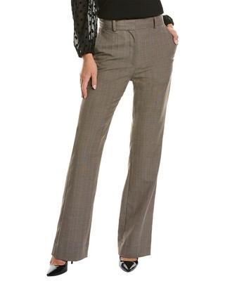 

Брюки из смесовой шерсти Sandro женские, Коричневый, NA