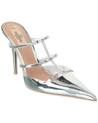 Женские мулы Valentino Rockstud из 100 натуральной кожи