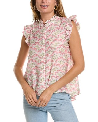 

Женский топ Fate с рюшами, розовый