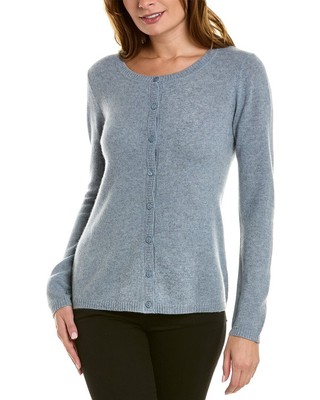 

Женский кашемировый кардиган Ainsley Basic, Синий