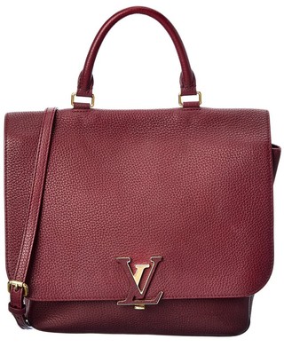

Женские кожаные часы Louis Vuitton Bordeaux Taurillon Volta (аутентичные подержанные), NA