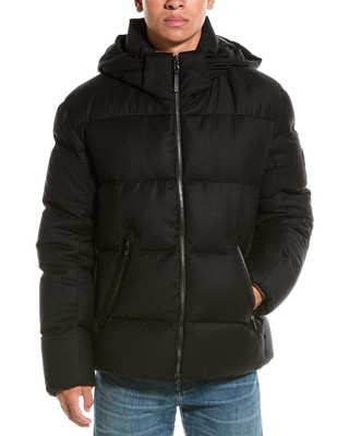 Pre-owned Bogner Xamy Wool Down Coat Men's In Black