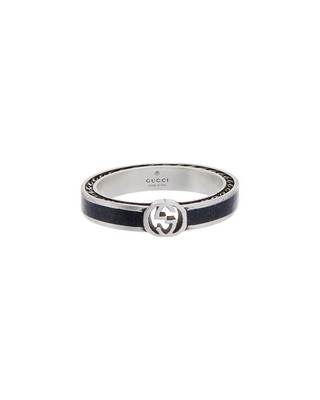 Gucci Silver Ring Womens  13