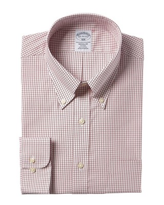 

Мужская классическая рубашка обычного кроя Brooks Brothers, Красный, NA