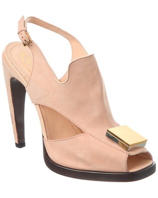 Tod S Suede Sandal Womens Pink 40