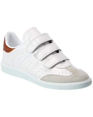 

Кожаные женские кроссовки Isabel Marant Beth, Бежевый, NA