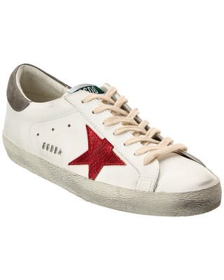 

Мужские кожаные кроссовки Golden Goose Superstar, Белый, NA