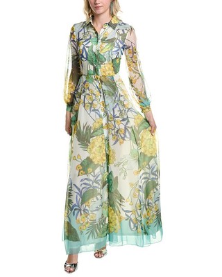 Carla Ruiz Maxi Dress Womens White 8