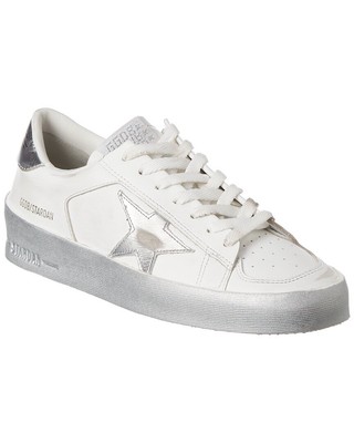 

Кожаные кроссовки Golden Goose Stardan женские белые, Белый, NA