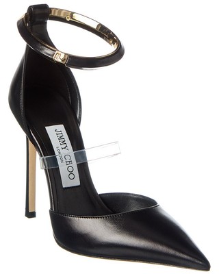 

Jimmy Choo Dreece 110 Женские туфли-лодочки из кожи и винила, Черный, NA