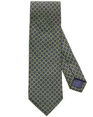

Мужской шелковый галстук Eton Green, Зеленый