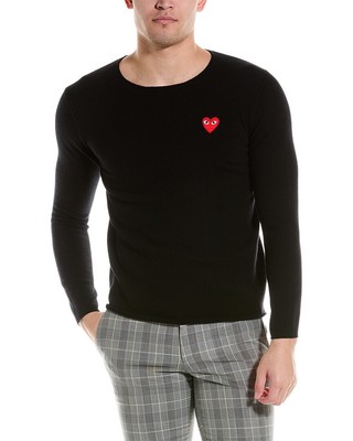 Мужской шерстяной свитер Comme Des Garcons