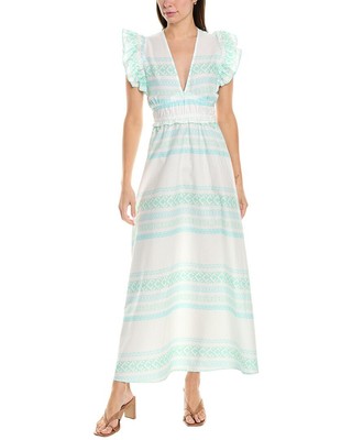 Sail To Sable Cap Sleeve Maxi Dress Womens