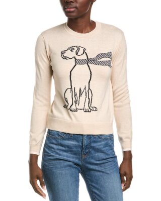 Alashan Cashmere Woofington Cashmere-Blend Pullover Women's