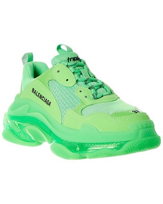 

Balenciaga Женские кроссовки Triple S с прозрачной подошвой, Синий, NA