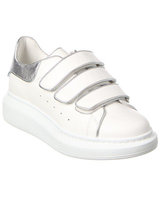 Женские кожаные кроссовки Alexander Mcqueen Larry