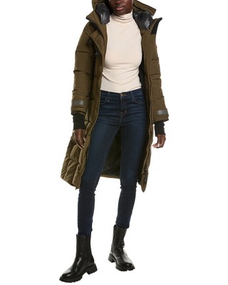 Pre-owned Canada Goose Elmwood Parka Women's Green Xxs