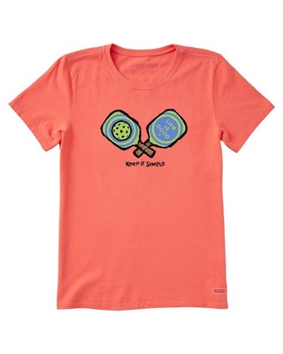 Life Is Good  Crusher-Lite T-Shirt Womens