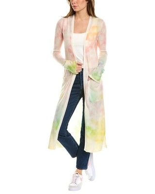 

Женский кашемировый кардиган макси Scott - Scott London California Maxi, Розовый