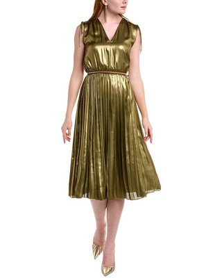 

Платье миди Max Mara Studio Fabio женское, Metallic