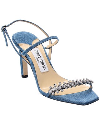 

Джинсовые сандалии Jimmy Choo Meira 85 женские, Синий, NA