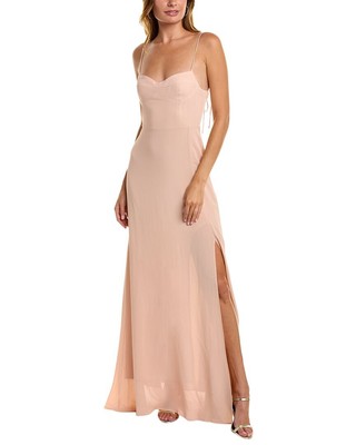 

Женское платье макси Jl Luxe Delphi, Розовый