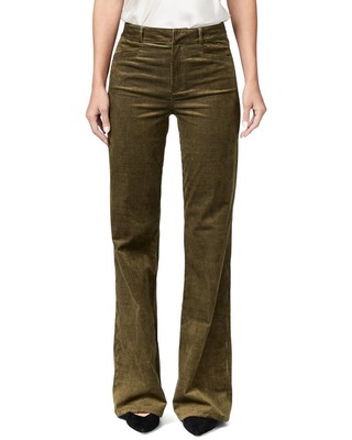 

Джинсы Paige Denim Naomi Dark Brushed Olive с высокой посадкой Женские джинсы, NA