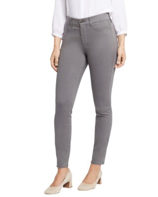 

Женские джинсы скинни Nydj Waist Match с высокой посадкой Ami, Grey, NA