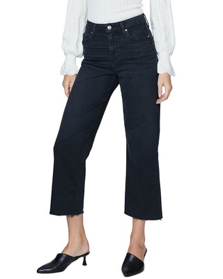 

Классические женские джинсы-кюлоты силуэта Paige Denim Nellie Black Willow, NA